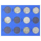 Benjamin Franklin Half Dollar collector Collection  folio:  Starting 1948