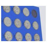 Benjamin Franklin Half Dollar collector Collection  folio:  Starting 1948