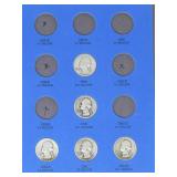 WASHINGTON HEAD QUARTER collection 1932 to 1945 | 22 coins