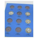 WASHINGTON HEAD QUARTER collection 1932 to 1945 | 22 coins