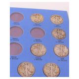 LIBERTY STANDING HALF DOLLAR  Collection 1916 to 1936 | 11 coins