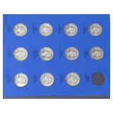 WASHINGTON HEAD QUARTER Collection 1946 to 1959 | 32 coins
