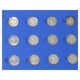 WASHINGTON HEAD QUARTER Collection starting 1960  | 19 coins