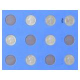 WASHINGTON HEAD QUARTER Collection starting 1960  | 19 coins