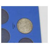 LIBERTY HEAD OR MORGAN TYPE SILVER DOLLAR Collection 1898-1921 | 9 silver dollars