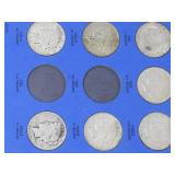 PEACE TYPE SILVER DOLLAR Collection 1921 to 1935 |  17 Silver Dollars