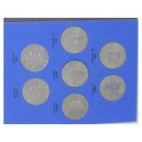 PEACE TYPE SILVER DOLLAR Collection 1921 to 1935 |  17 Silver Dollars