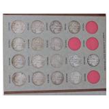 LIBERTY STANDING HALF DOLLARS Collection 1916-1947 Dansco folio | 32 Half-Dollars