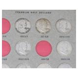 HALF DOLLARS FROM1948, Franklin and Kenney half dollars | 49 Half Dollar Coins