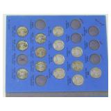 JEFFERSON NICKEL Collection starting 1938 | 44 nickels