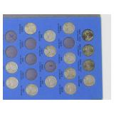JEFFERSON NICKEL Collection starting 1938 | 44 nickels
