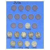 JEFFERSON NICKELS 1940s |  10 Nickels