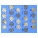BUFFALO NICKEL Collection1913 to 1938 |  36 Nickels