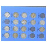 BUFFALO NICKEL Collection1913 to 1938 |  36 Nickels