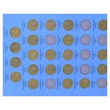 3 Folio Collection set: LINCOLN HEAD CENT | 121 Lincoln Head coins