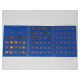 2 Folio bundle: LINCOLN MEMORIAL CENTS Collection starting 1959 | 72 Pennies