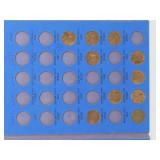 2 Folio bundle: LINCOLN MEMORIAL CENTS Collection starting 1959 | 72 Pennies