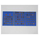 2 Folio bundle: LINCOLN MEMORIAL CENTS Collection starting 1959 | 72 Pennies