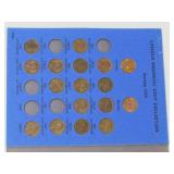 2 Folio bundle: LINCOLN MEMORIAL CENTS Collection starting 1959 | 72 Pennies