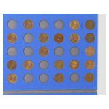 2 Folio bundle: LINCOLN MEMORIAL CENTS Collection starting 1959 | 72 Pennies