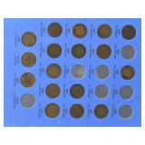 INDIAN HEAD CENT Collection including Flying Eagle Cents 1856 to 1909 | 21 coins