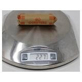 Mystery lot: $10 roll of old  silver Quarters: 227 gr