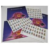 Discover the Colorful World of U.S. Commemorative Stamps - 3 Folios with Full Sheets | USPS