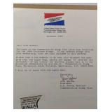 Rare USPS Commemorative Stamp Club January 1987 in Original Envelope