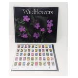Commemorative Wild Flowers Stamp Hardcover book | USPS