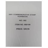 The 2001 Commemorative Stamp Yearbook | USPS - A Philatelic Treasure