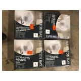 Lot of Hampton Bay 16 in. Indoor Wall Mount Fan with Remote Customer Returns See Pictures