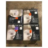 Lot of Hampton Bay 16 in. Indoor Wall Mount Fan with Remote Customer Returns See Pictures