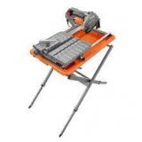 RIDGID 9-Amp 7 in. Blade Corded Wet Tile Saw with Stand Customer Returns See Pictures