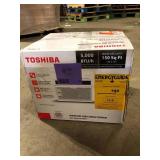Toshiba 5,000 BTU 115V Window Air Conditioner Cools 150 sq. ft. in White Customer Returns See Pictures