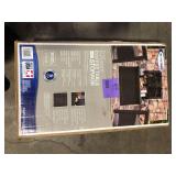 Suncast Elements Plastic Outdoor Coffee Table with Storage- Java  Customer Returns See Pictures