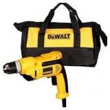 DEWALT 8 Amp Corded 3/8 in. Variable Speed Drill  Customer Returns See Pictures