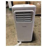 Vissani 5,000 BTU 115-Volt Portable Air Conditioner for 150 sq. ft. Rooms with Dehumidifier and Remote in White Missing Pieces Customer Returns See Pictures