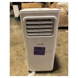 Vissani 5,000 BTU 115-Volt Portable Air Conditioner for 150 sq. ft. Rooms with Dehumidifier and Remote in White Missing Pieces Customer Returns See Pictures