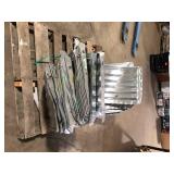 Lot of Vestal Manufacturing Vestal 37 in. x 24 in. Galvanized Metal Round Window Well Customer Returns See Pictures