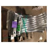 Lot of Vestal Manufacturing Vestal 37 in. x 24 in. Galvanized Metal Round Window Well Customer Returns See Pictures