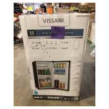 Vissani 3.2 cu. ft. Mini Refrigerator in Stainless Steel, ENERGY STAR Customer Returns See Pictures