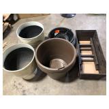 Lot of Assorted Outdoor Potters and Planter Various Models and Conditions Customer Returns See Pictures