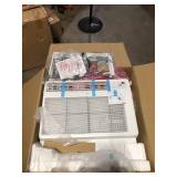 LG 18,000 BTU 230/208V Window Air Conditioner Cools 1000 sq. ft. with and Remote in White   Customer Returns See Pictures