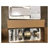 IHOMEadore 52 in. Indoor Natural Brass Ceiling Fan with Warm White Integrated LED and Remote Control  Customer Returns See Pictures