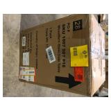Hampton Bay 15.75 in. Fern Black C shape Metal Outdoor Side Table Customer Returns See Picture