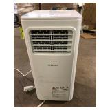 Vissani 5,000 BTU 115-Volt Portable Air Conditioner for 170 sq. ft. Rooms Dehumidifies and Remote in White Customer Returns See Picture