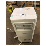 Vissani 5,000 BTU 115-Volt Portable Air Conditioner for 170 sq. ft. Rooms Dehumidifies and Remote in White Customer Returns See Picture