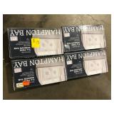 Lot of Hampton Bay 9 in. Twin Window Fan  Customer Returns See Picture