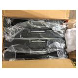 4-Pieces 238 lbs. Cantilever Offset Patio Umbrella Base Weight Stand in Black by Boyel Living Customer Returns See Picture