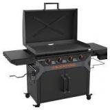 Blackstone 4-Burner Liquid Propane Outdoor Griddle with Hood in Black   Customer Returns See Picture
